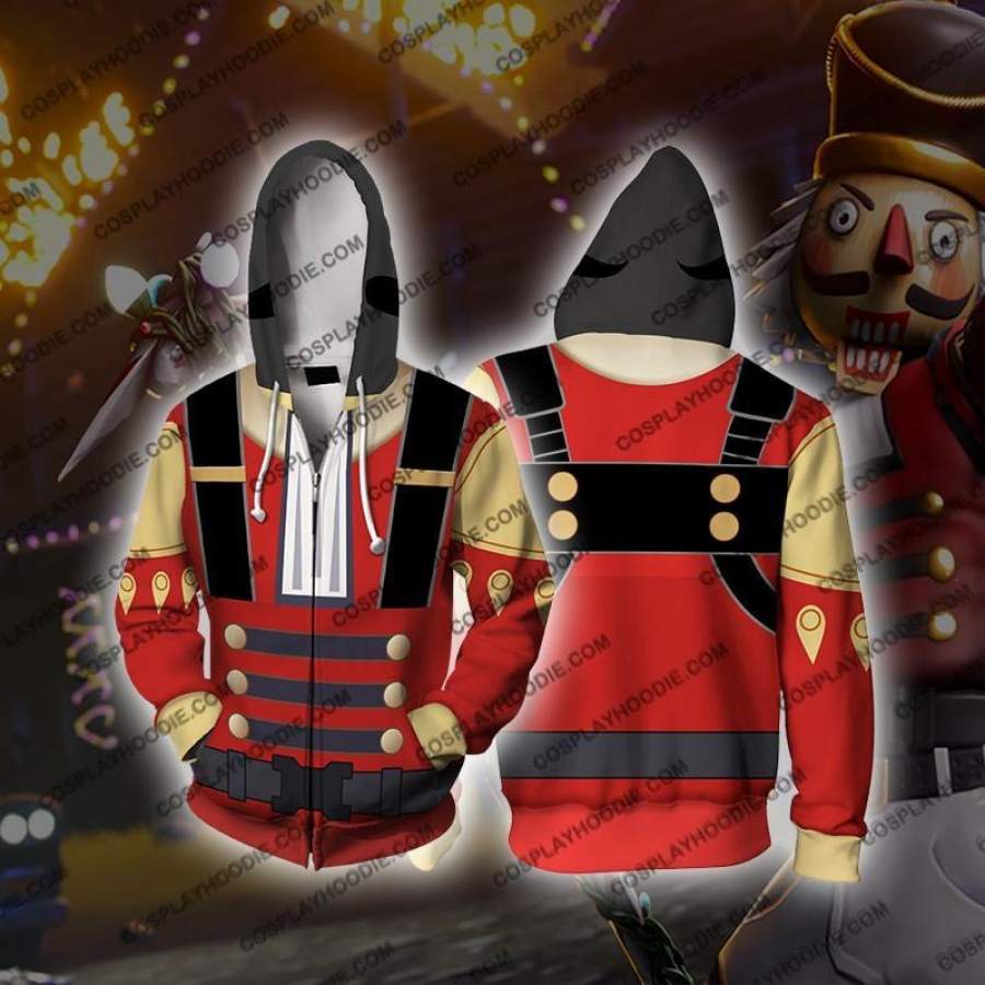 Fortnite Crackshot Cosplay Hoodie Jacket