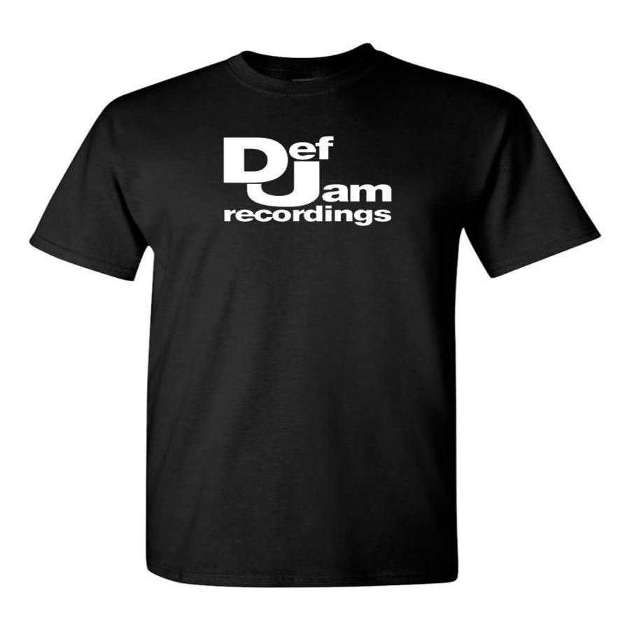 Def Jam Recordings T Shirt – Hip Hop Classic Music Record Label Run Dmc New York