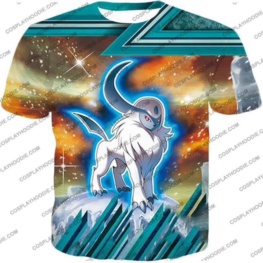 Pokemon Cool Disaster Pokemon Absol Amazing T-Shirt PKM089