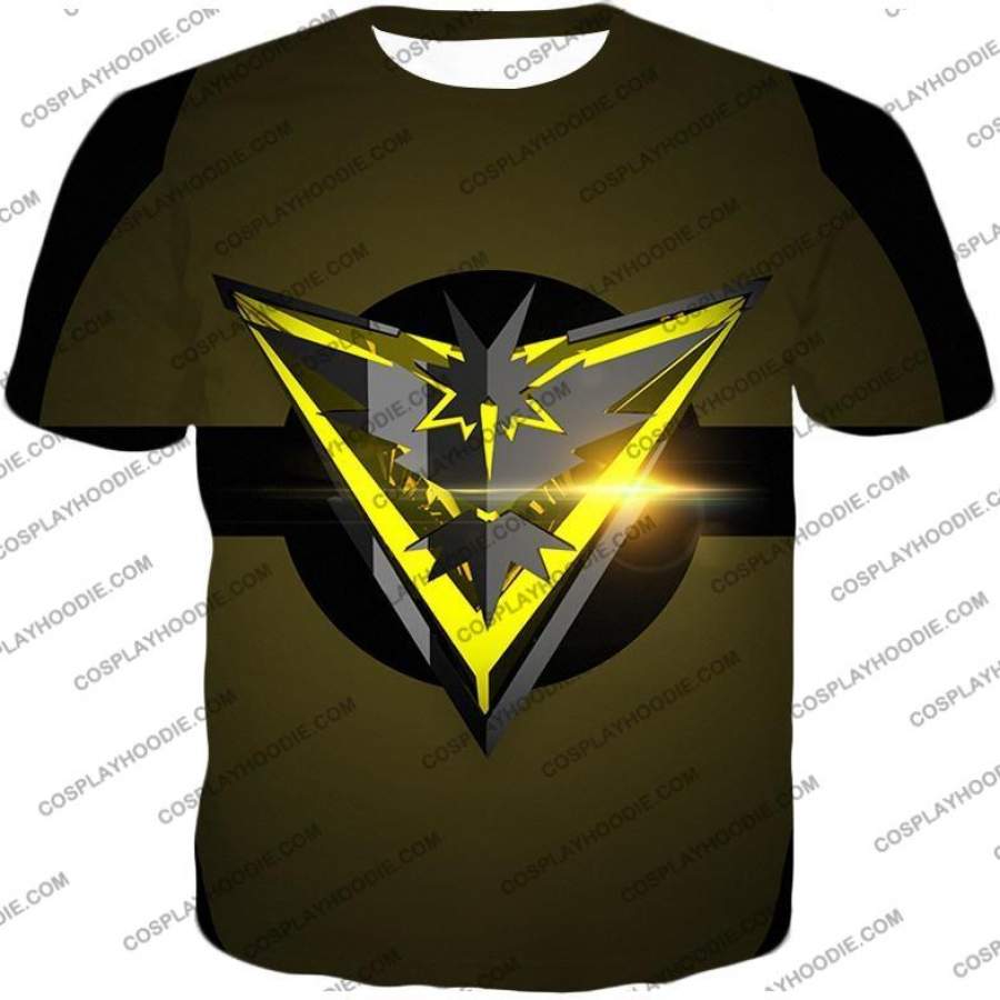 Pokemon Zapdos the Legendary Thunder Pokemon Cool Logo T-Shirt PKM073