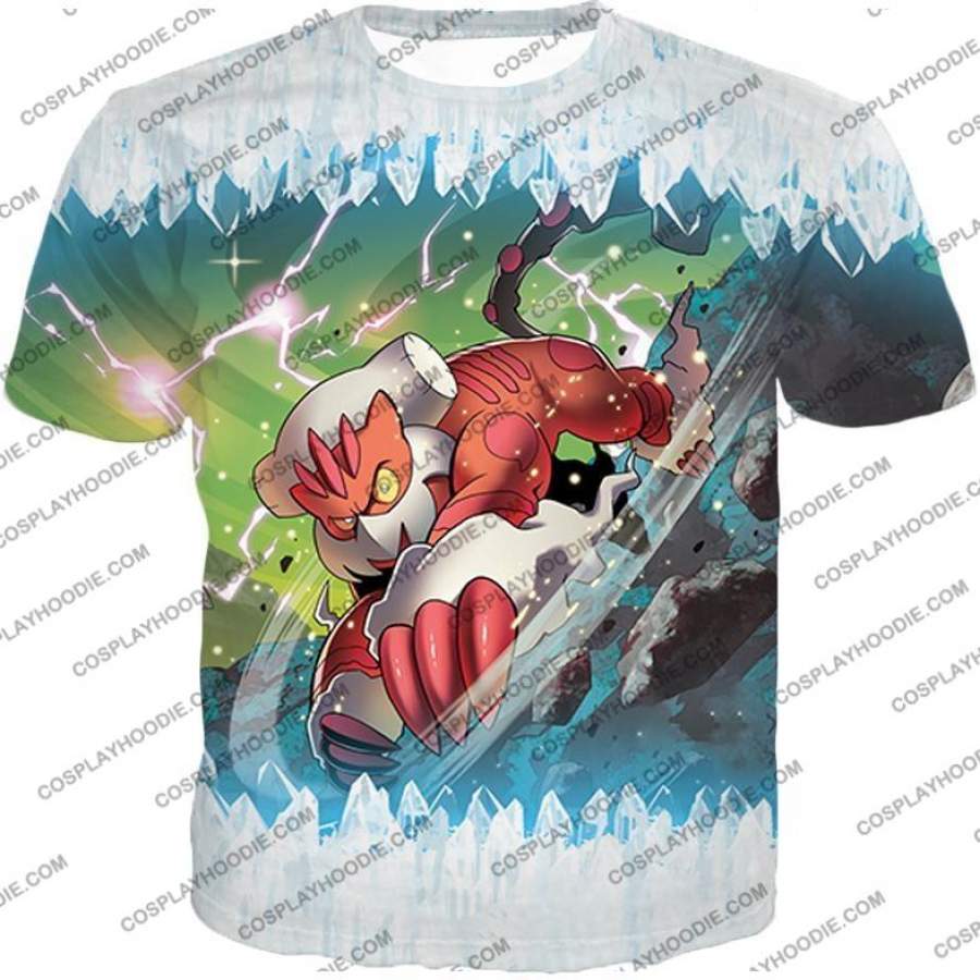 Pokemon Force of Nature Landorus Therian Forme Cool Action T-Shirt PKM084