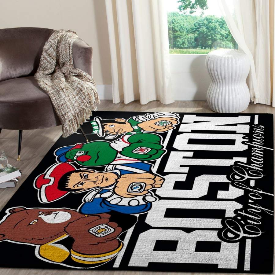 Boston Sports Area Rug, OFD 1912251