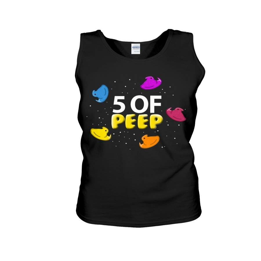 Five Of Peep Simple Funny Special Custom Design Unisex Tank Top