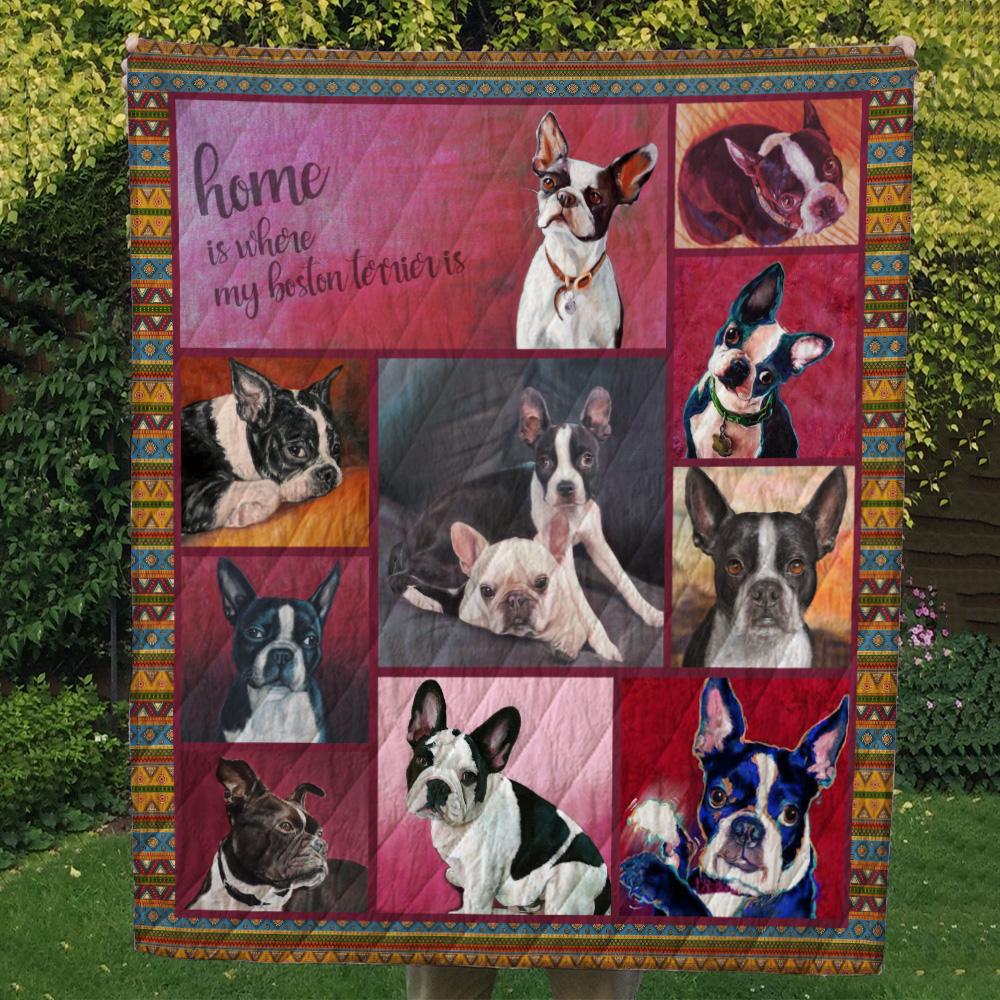 Boston Terrier 10 Tlq0048 Quilt ?C Quilt