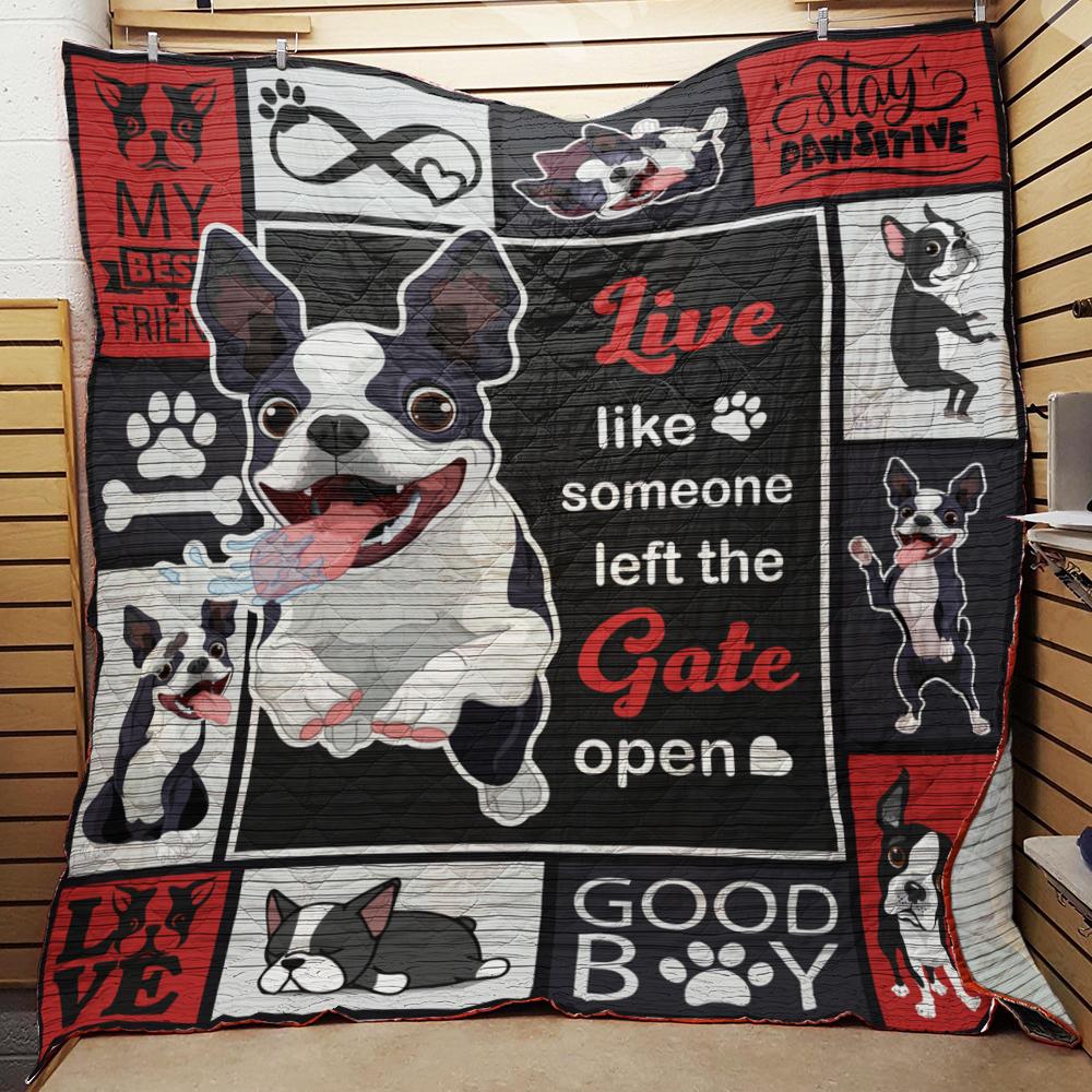 Boston Terrier Quilt Bt07_0608 ?C Quilt