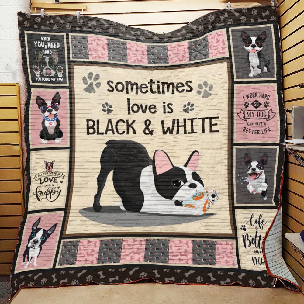 Boston Terrier Quilt Tt71-0808 ?C Quilt