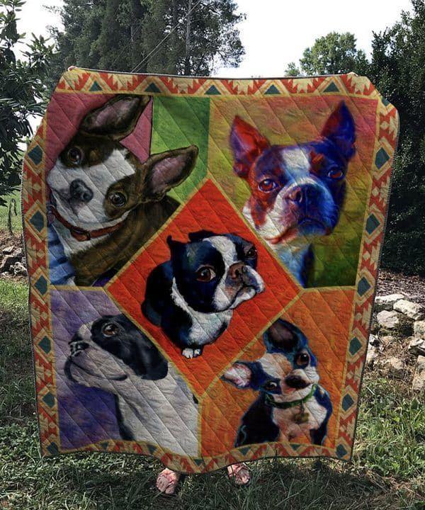 Boston Terrier Quilt Tuddd