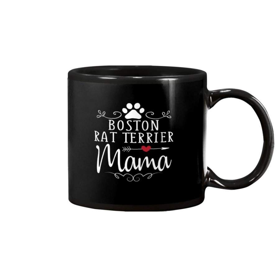 Boston Rat Terrier Mama Gift For Dog Lovers Mug