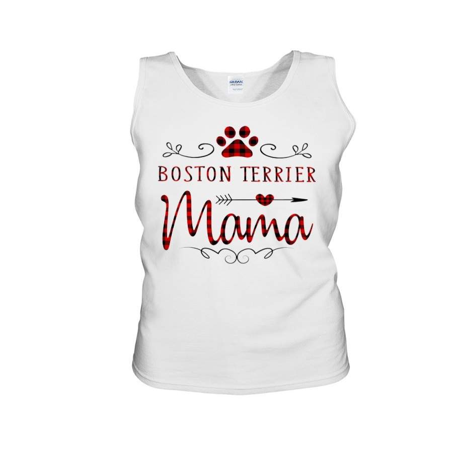 Boston Terrier Mama Gift For Dog Lovers Unisex Tank Top