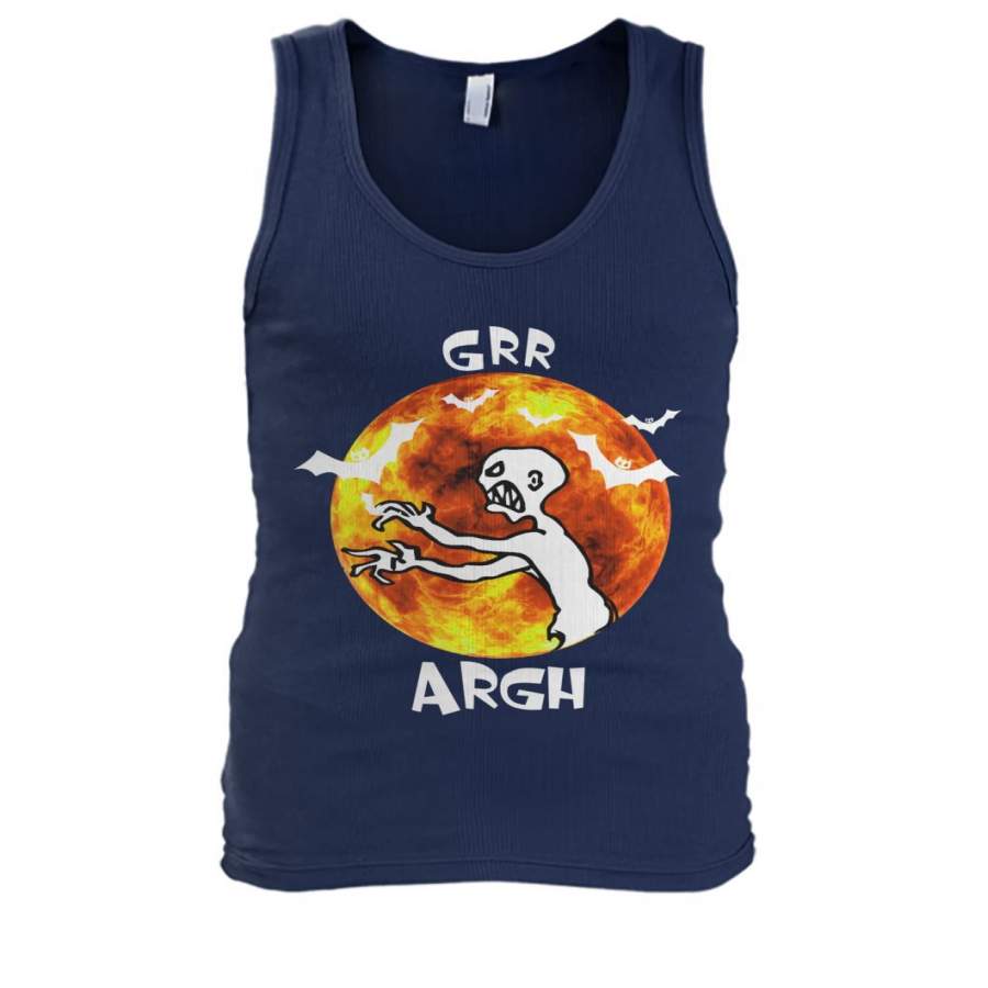 Ghost In Moonlight- Grr Argh Unisex Tank Top