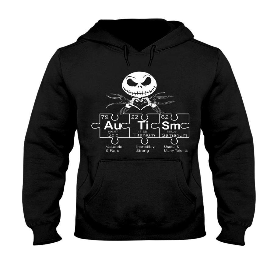 Ghost Au Ti Sm Chemical Formula – Black Hoodie