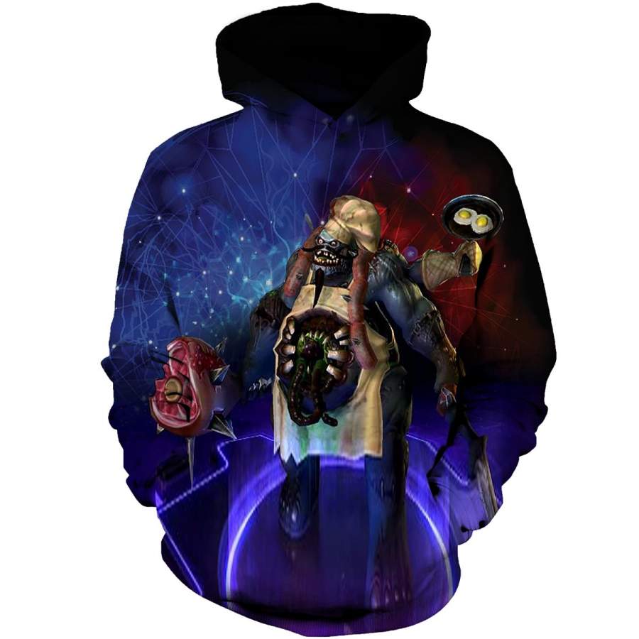 Chef Ghost 3D Hoodies