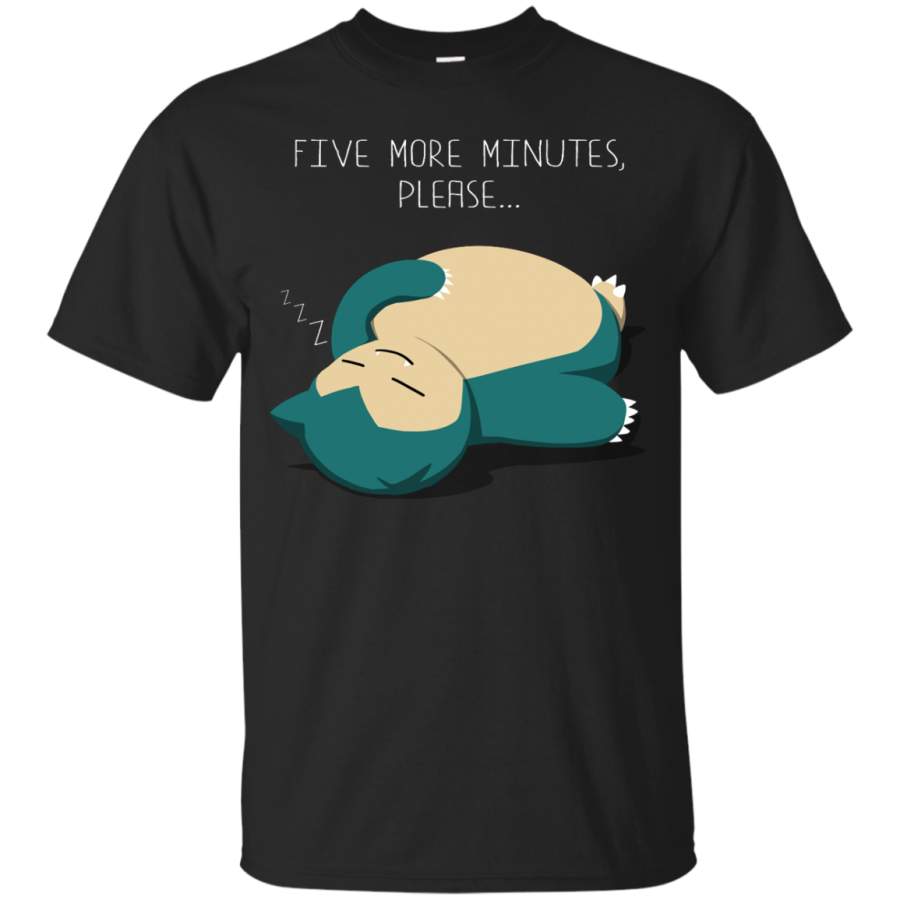 Five more minutes, please… Youth T-shirt