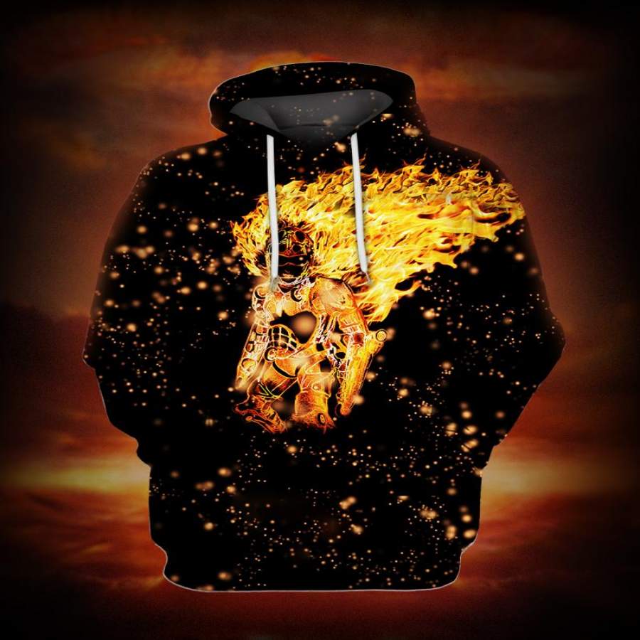 Ghost Of Fire Fighter Hoodie