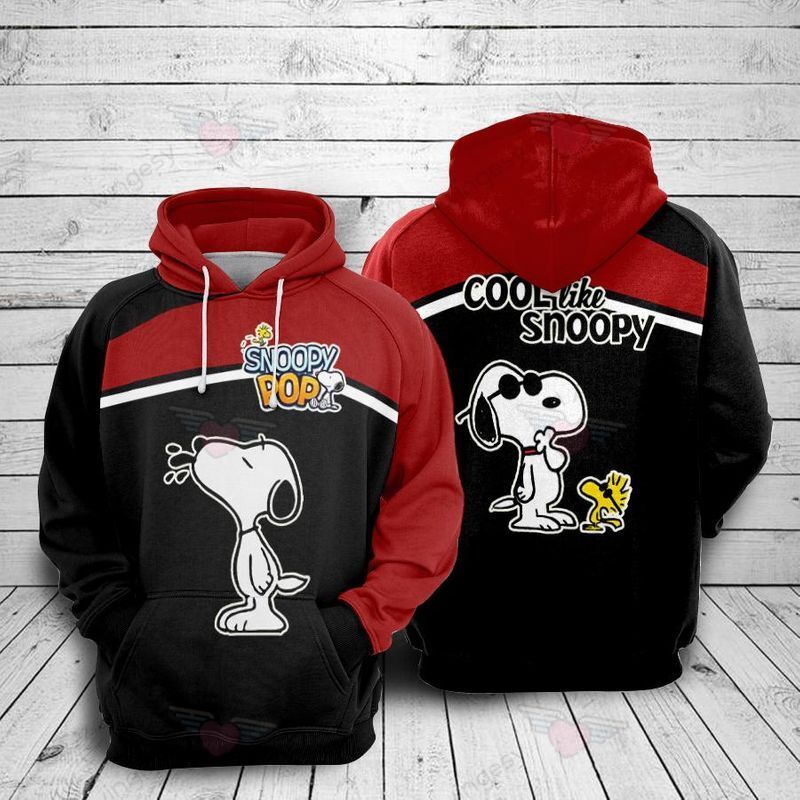 Cartoon Cartoon Snoopy Cool Hoodie-QT101111Ha