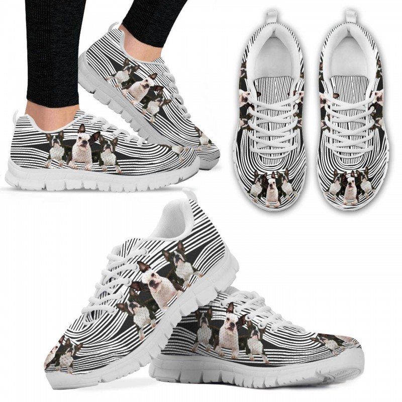 Boston Terriers 3D Sneakers Shoes