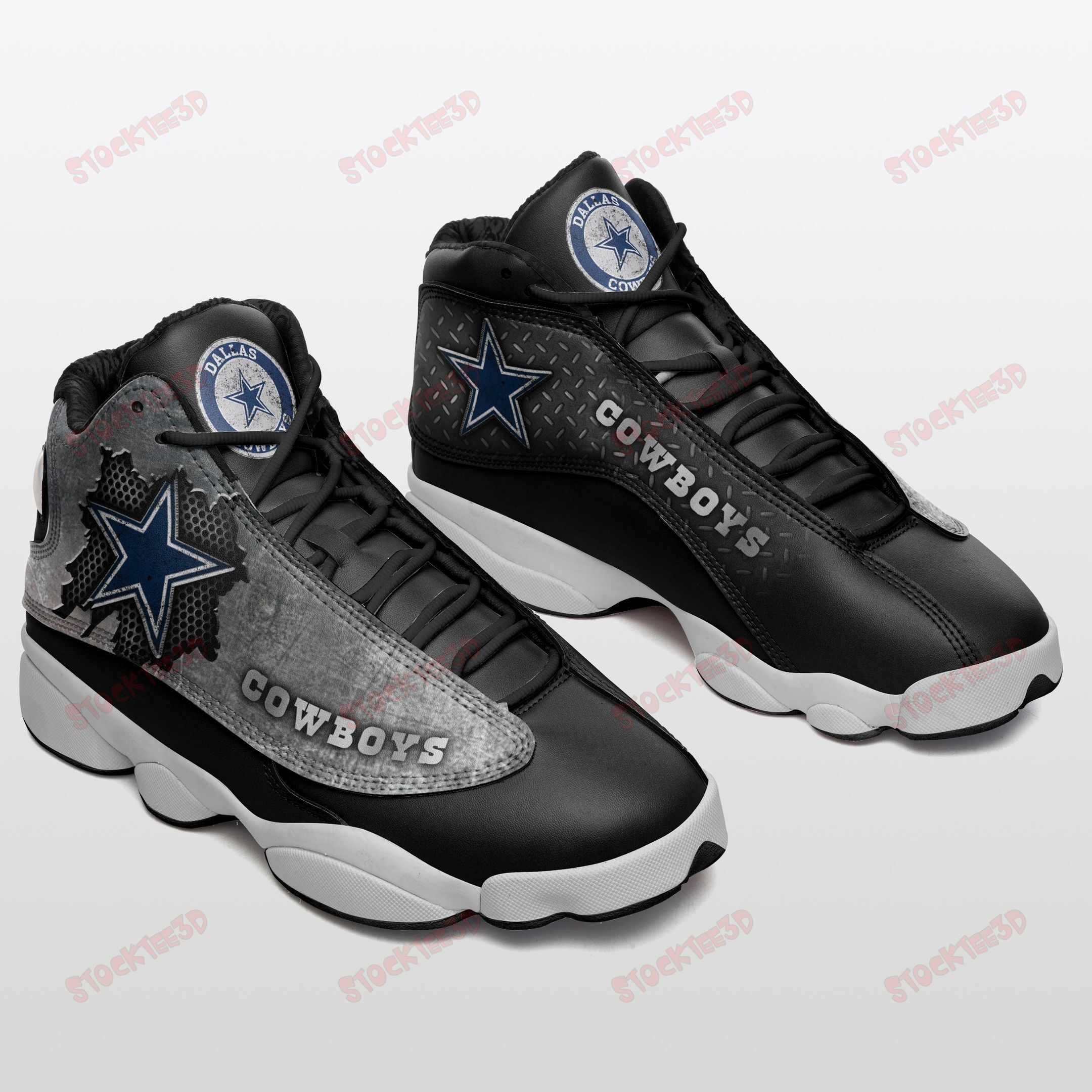 Dallas Cowboys Air Jd13 Sneakers 142