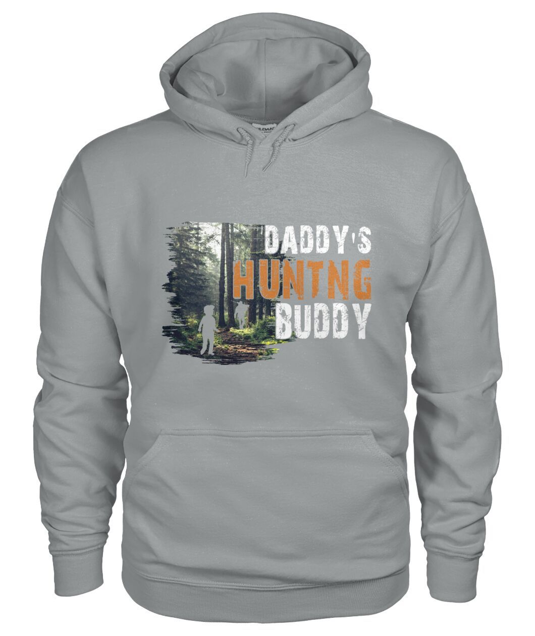 Sport Grey Unisex Hoodie DADDY’S HUNTING BUDDY