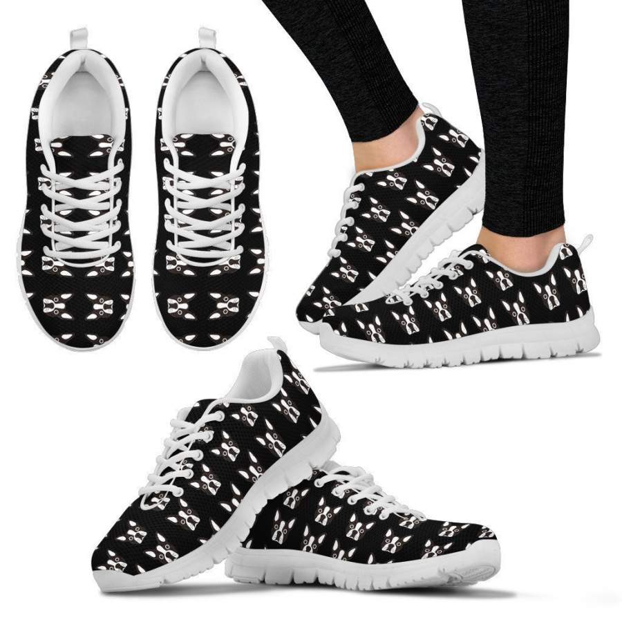 Boston Terrier Lover Women’s Sneakers