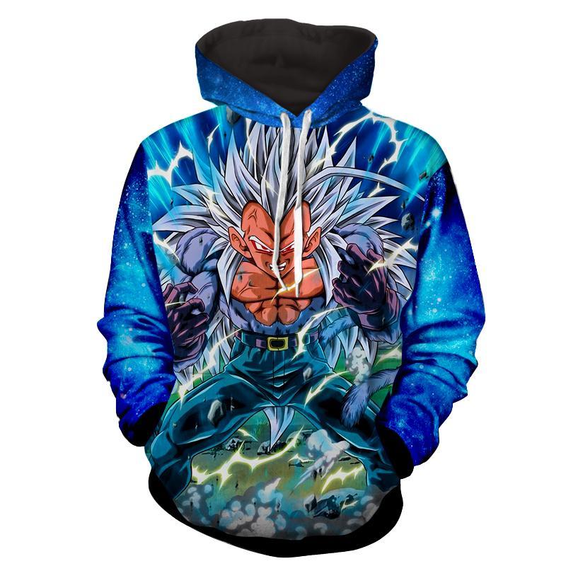 Dragon Ball Z Mind-Blowing Super Saiyan Five Vegeta Hoodie