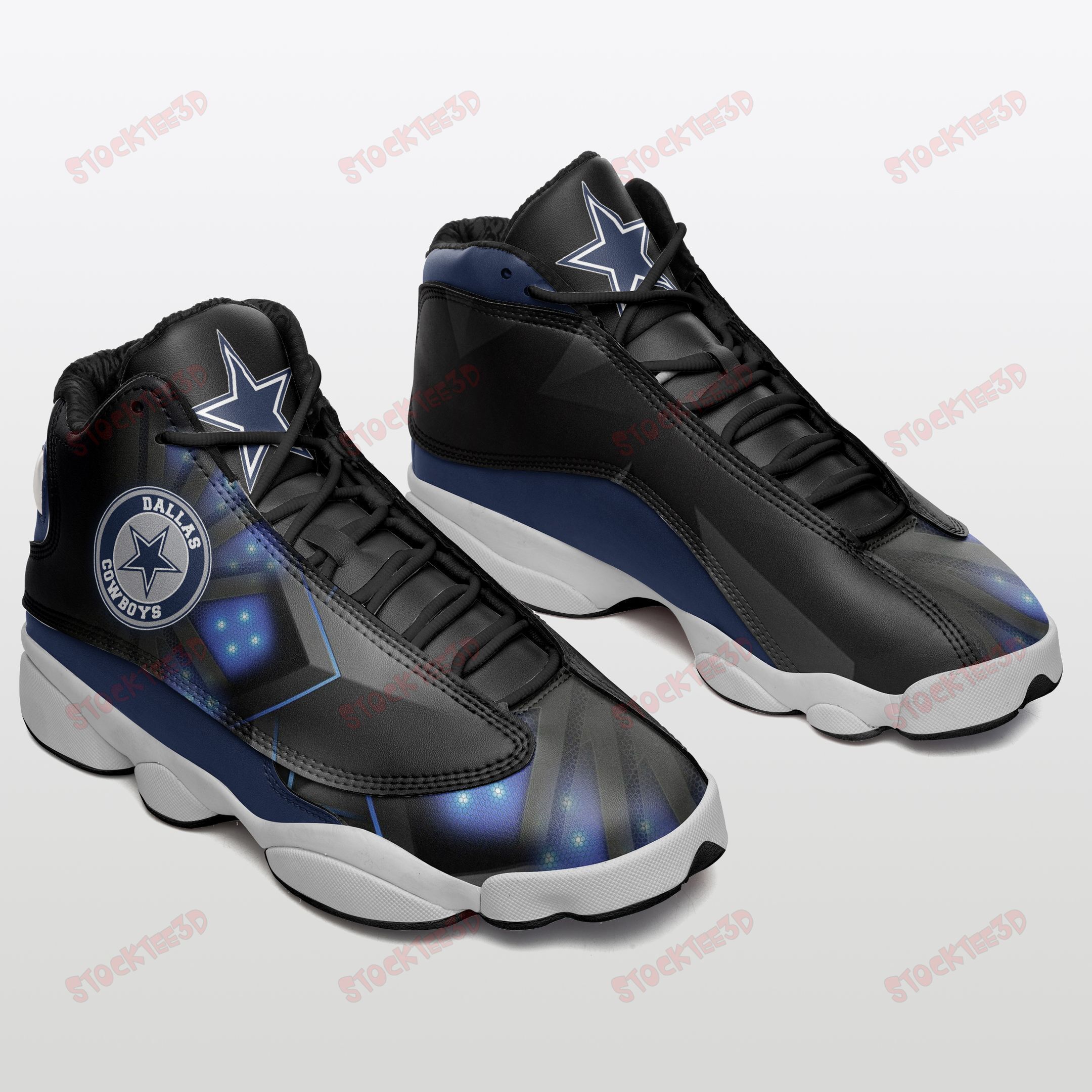 Dallas Cowboys Air Jd13 Sneakers 393