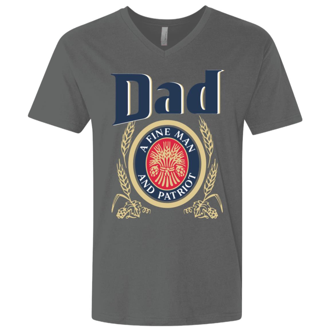 Dad Miller Lite V-Neck