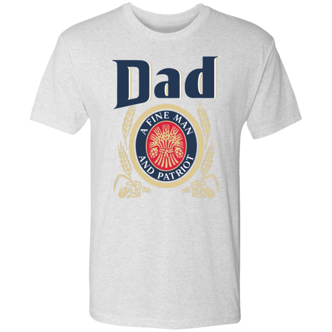 Dad Miller Lite Premium Triblend Tee