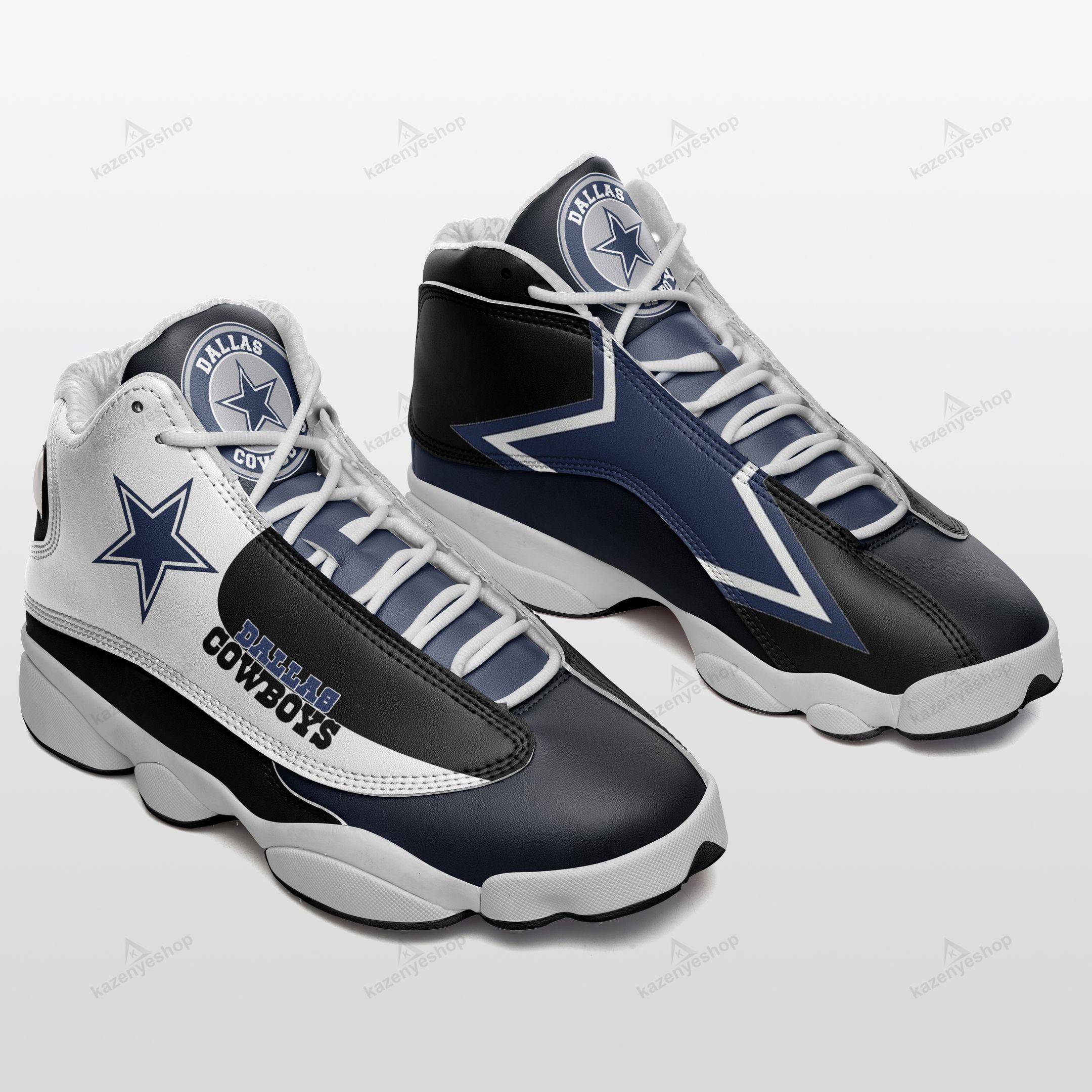 Dallas Cowboys Air Jd13 Sneakers 363