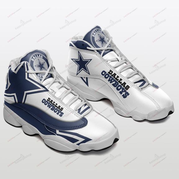 Dallas Cowboys Air Jd13 Sneakers 324