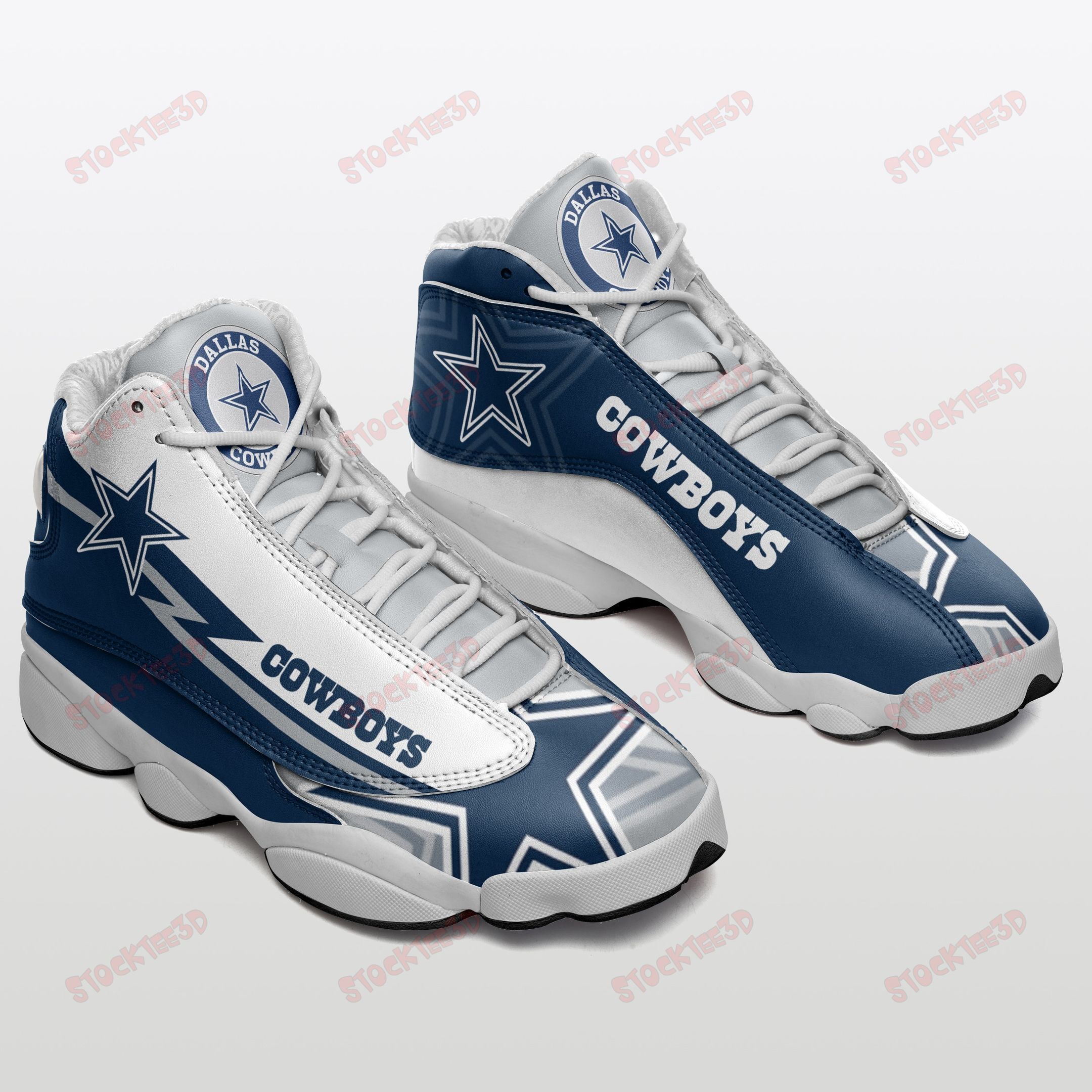 Dallas Cowboys Air Jd13 Sneakers 151