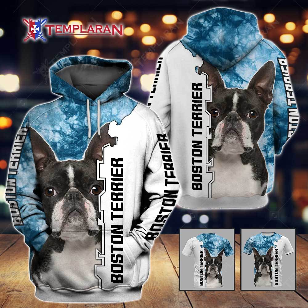 Boston Terrier 3D Full Printing