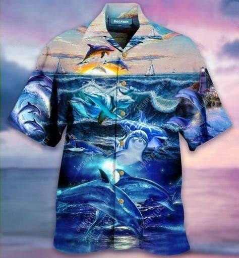 Felacia [Hawaii Shirt] The Sea Dolphins-ZX0492