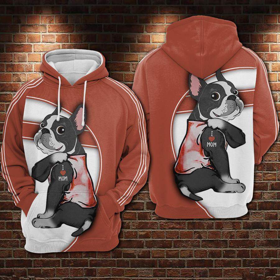 BOSTON TERRIER DVHD0014 HOODIE