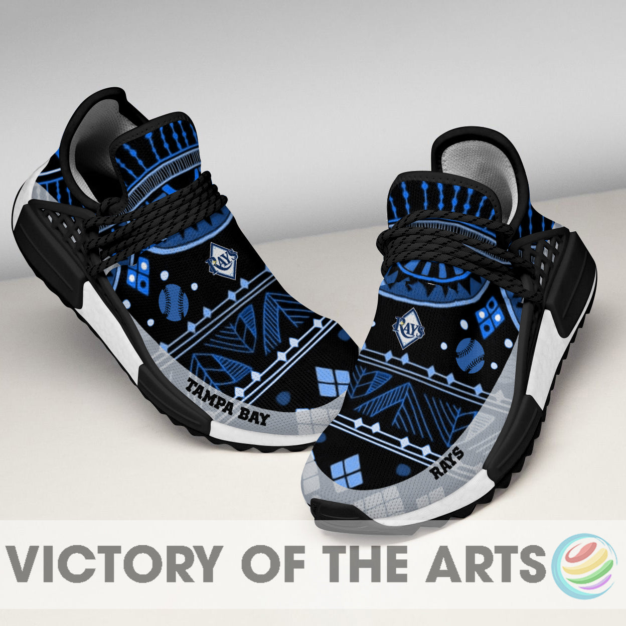 Amazing Pattern Human Race Tampa Bay Rays Shoes For Fans