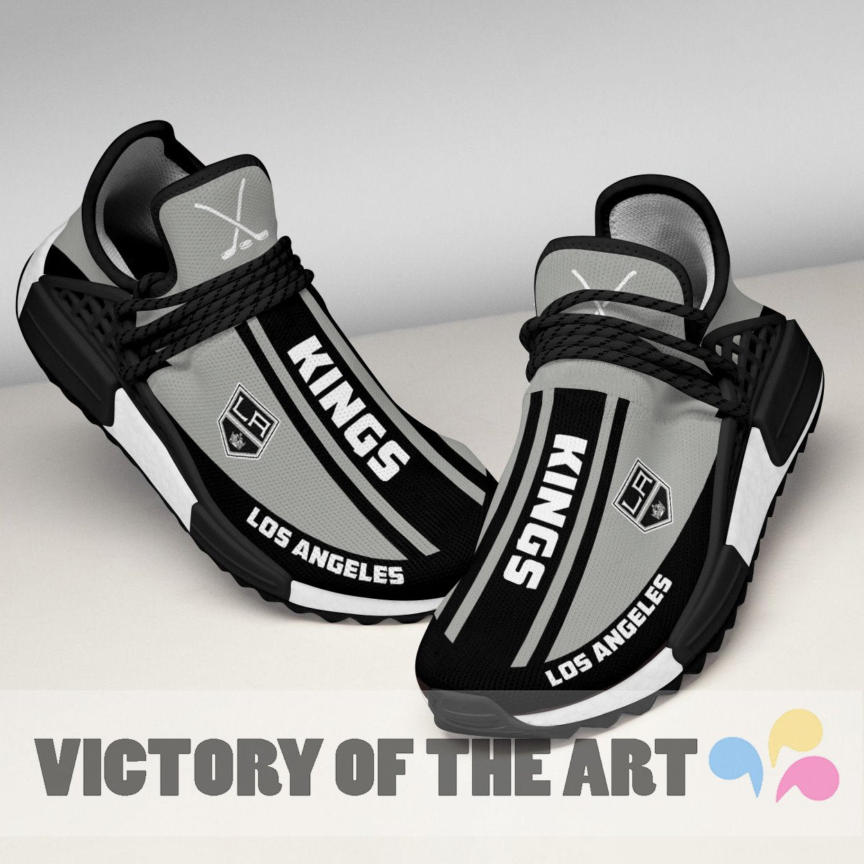 Fashion Los Angeles Kings Human Race Shoes