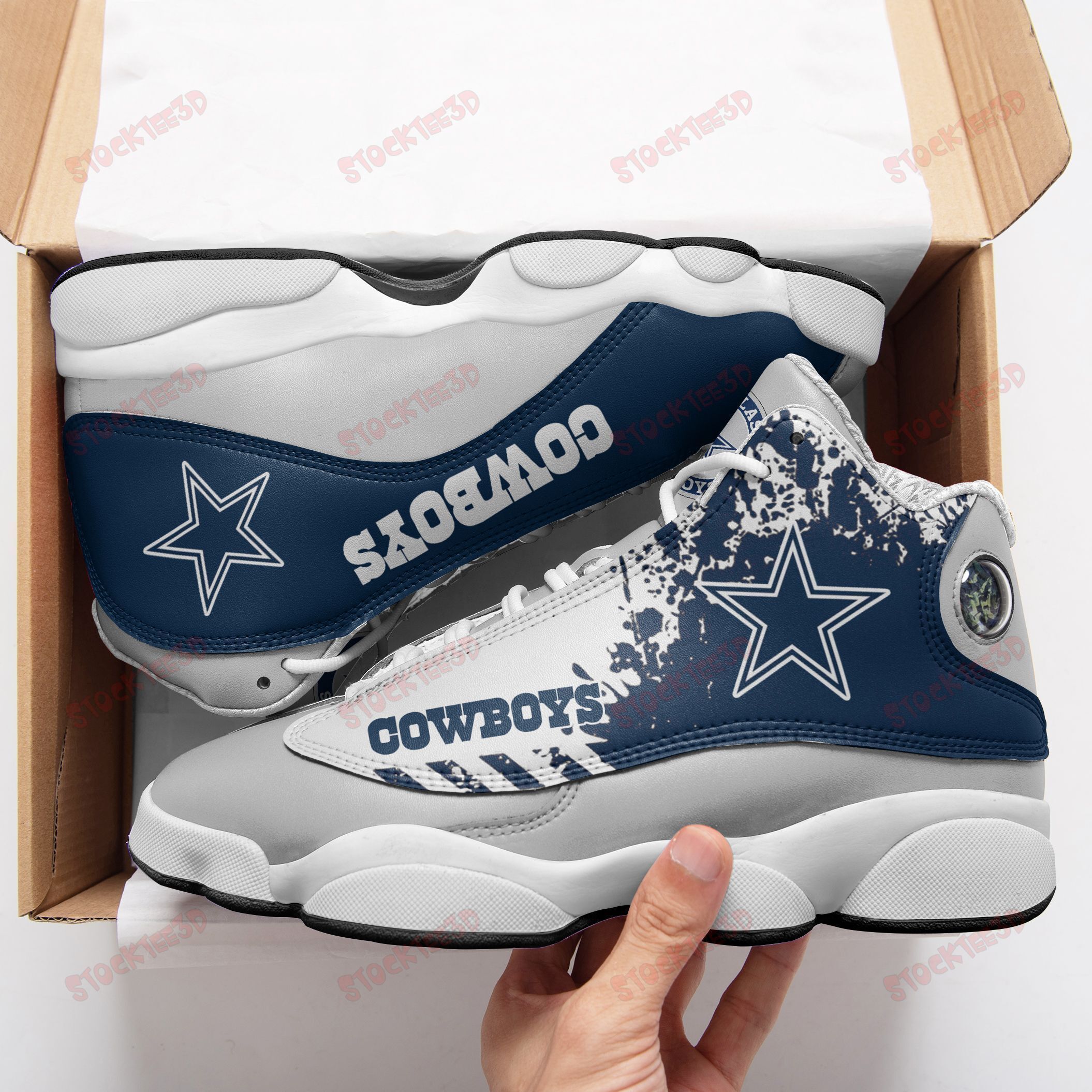 Dallas Cowboys Air Jd13 Sneakers 571