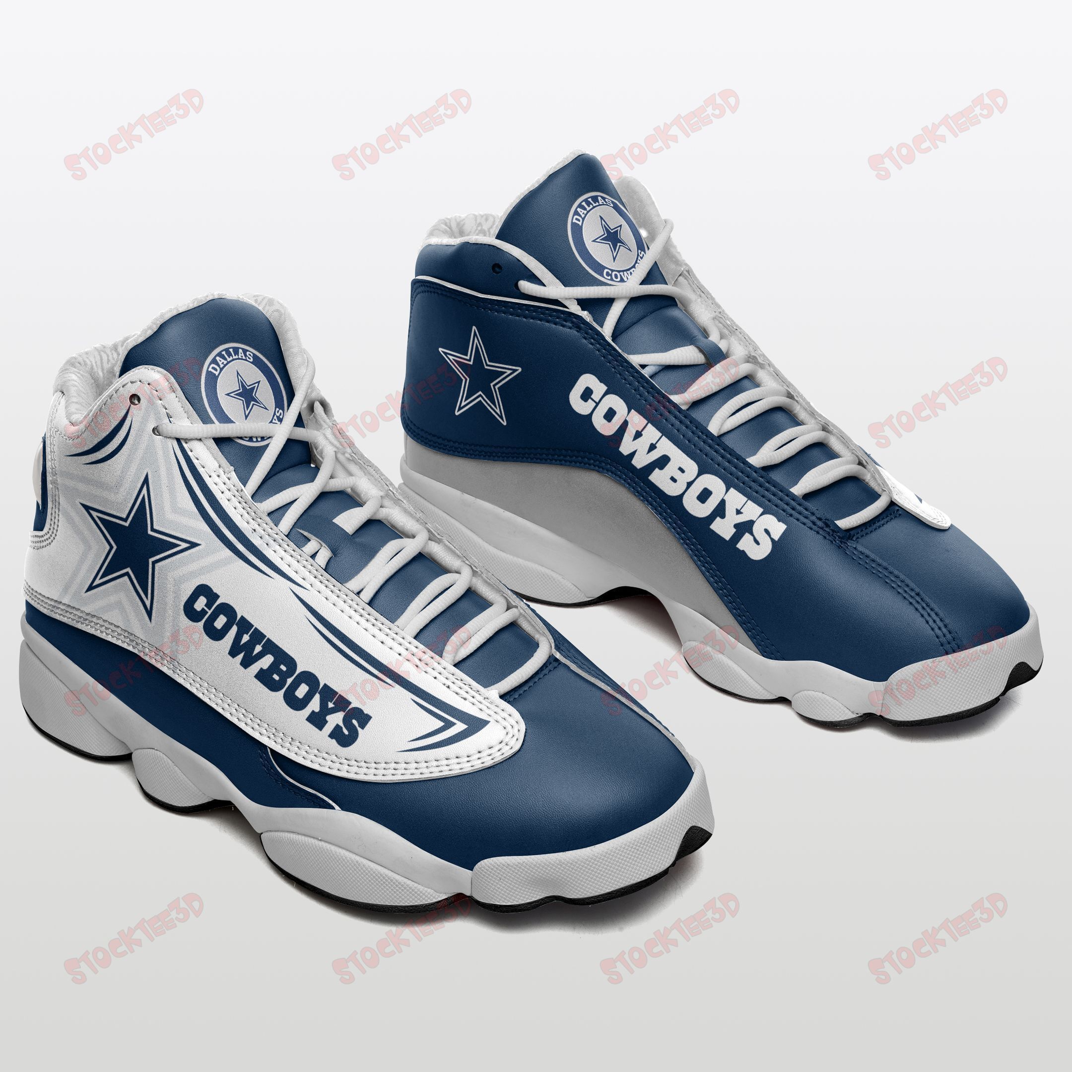 Dallas Cowboys Air Jd13 Sneakers 517