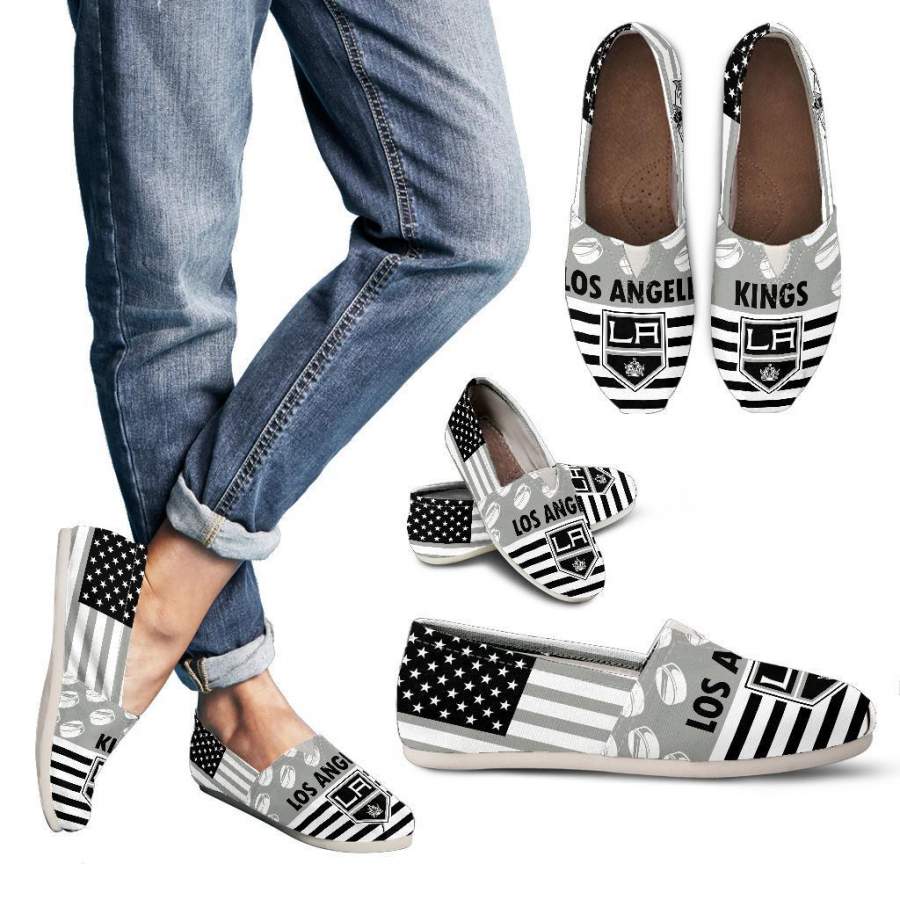 American Flag Los Angeles Kings Casual Shoes