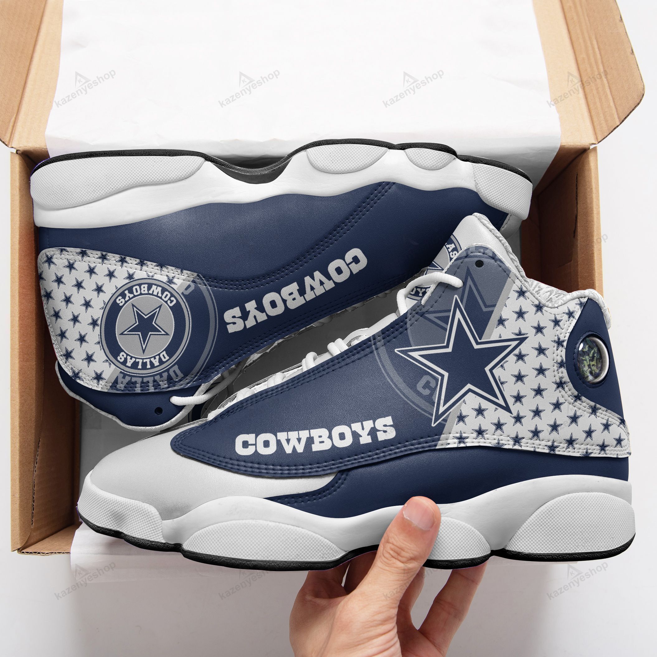 Dallas Cowboys Limited Edition Ajd13 Sneakers 790