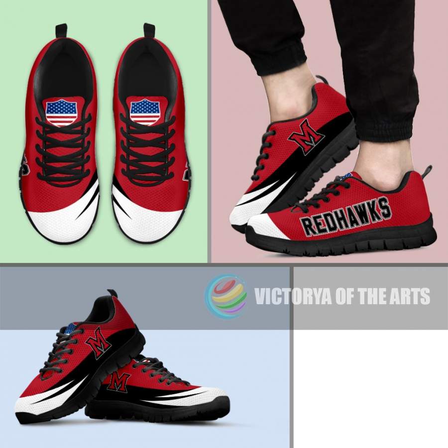 Awesome Gift Logo Miami RedHawks Sneakers