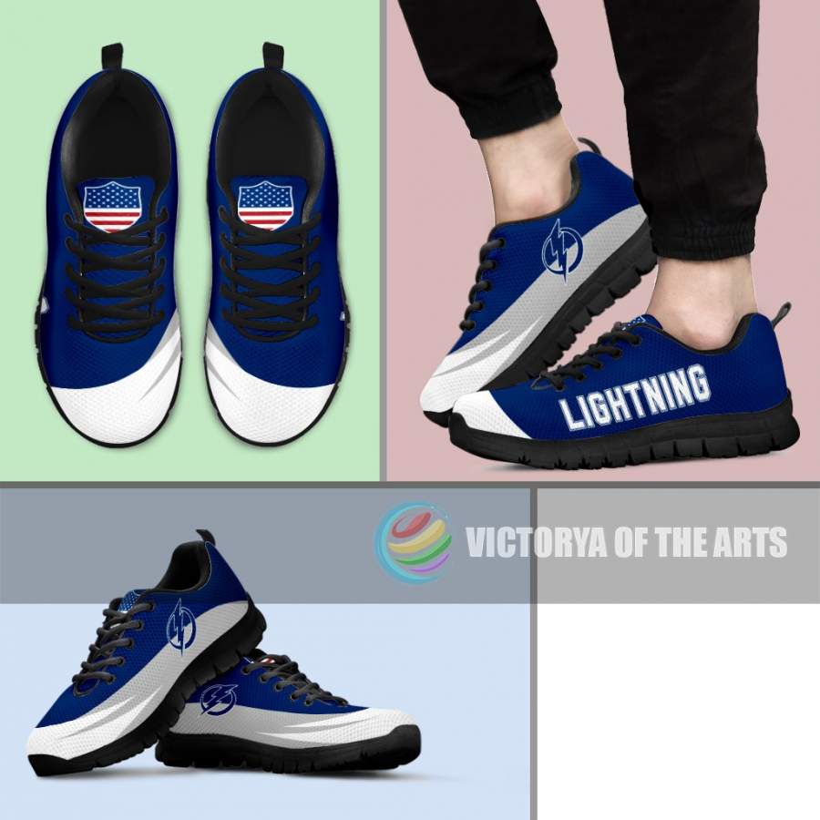 Awesome Gift Logo Tampa Bay Lightning Sneakers