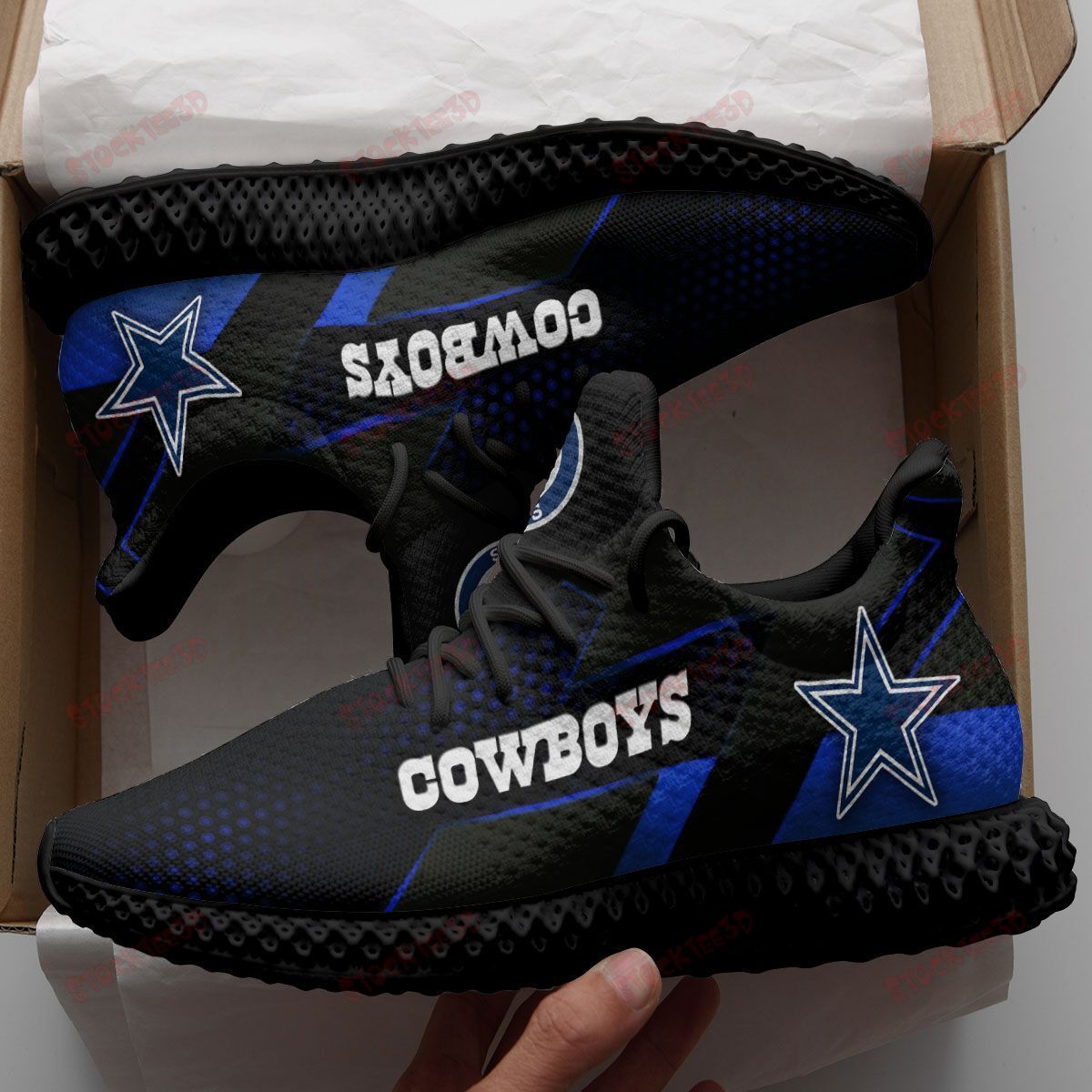 Dallas Cowboys 4D Future Sneakers 99