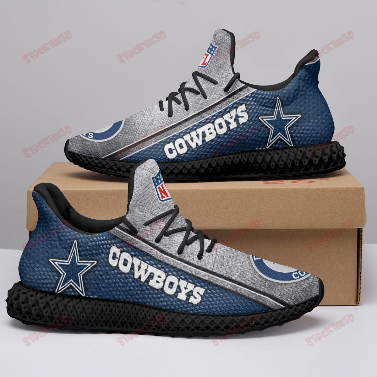 Dallas Cowboys 4D Future Sneakers 105