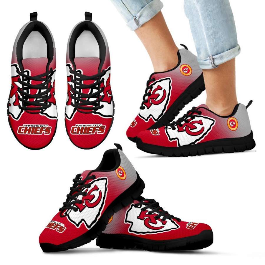 Colorful Unofficial Kansas City Chiefs Sneakers