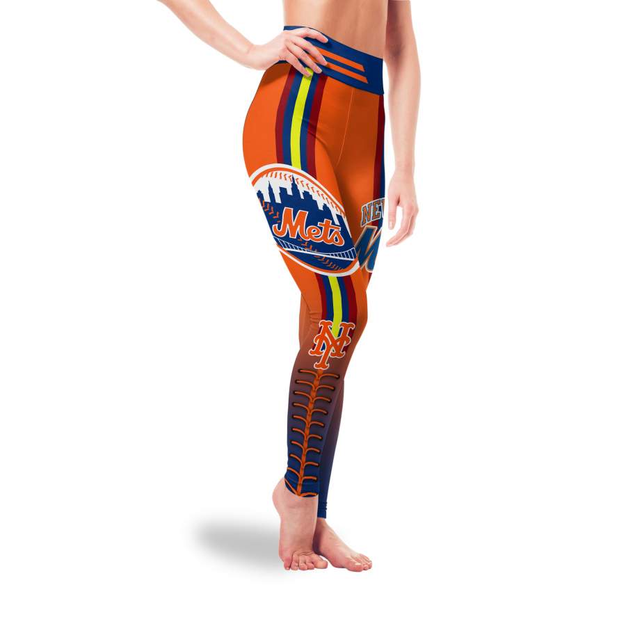 Cute Twins Logo New York Mets Leggings For Fans